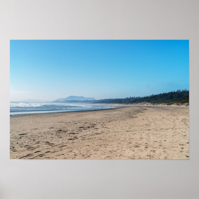 Long Beach in Tofino - BC, Canada Poster (Front)