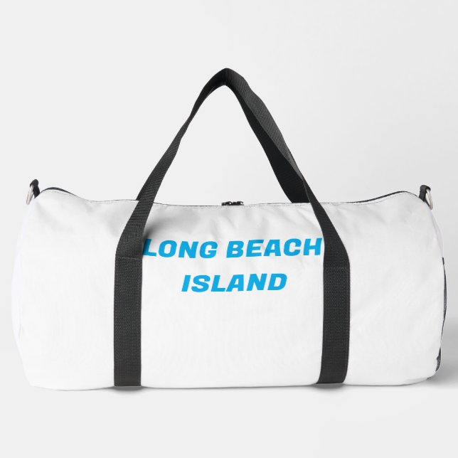 LONG BEACH ISLAND DUFFEL BAG (Front)