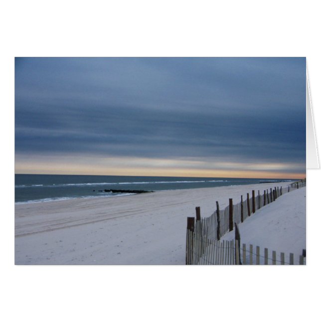 Long Beach Island New Jersey Card (Front Horizontal)