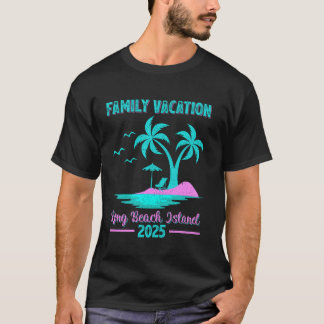 Long Beach Island New Jersey Family Vacation 2025  T-Shirt