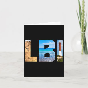 Long Beach Island New Jersey Lbi Vintage _1  Card