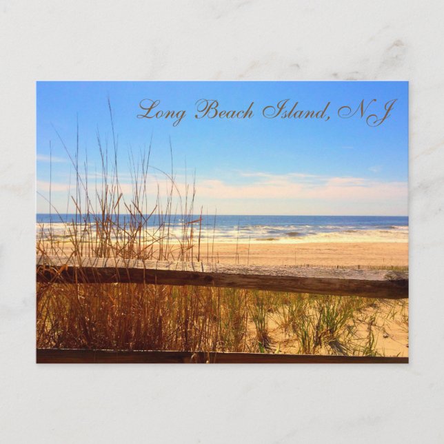 Long Beach Island, NJ Postcard LBI (Front)