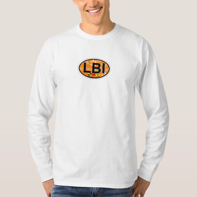 Long Beach Island. T-Shirt (Front)