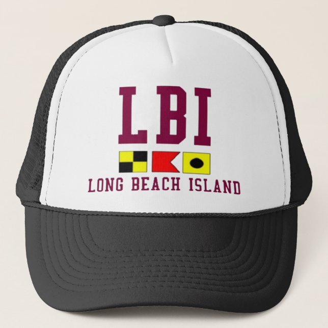 Long Beach Island Trucker Hat (Front)