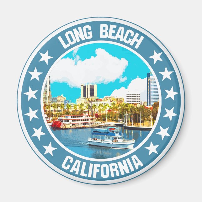 Long Beach                                         Magnet (Front)
