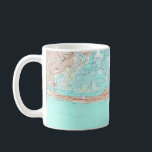 Long Beach, NY Map Mug<br><div class="desc">Colourfully illustrated, vintage map of Long Beach, New York repurposed on a coffee mug or?</div>