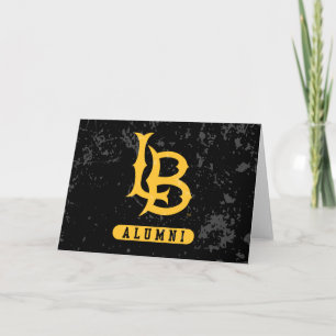 Long Beach State Alumni Distressed Card
