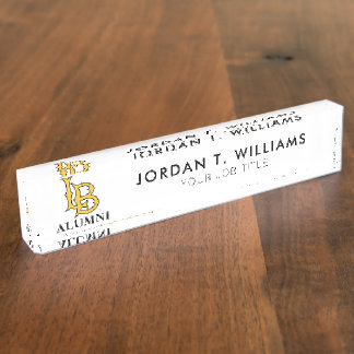 Long Beach State Alumni Nameplate