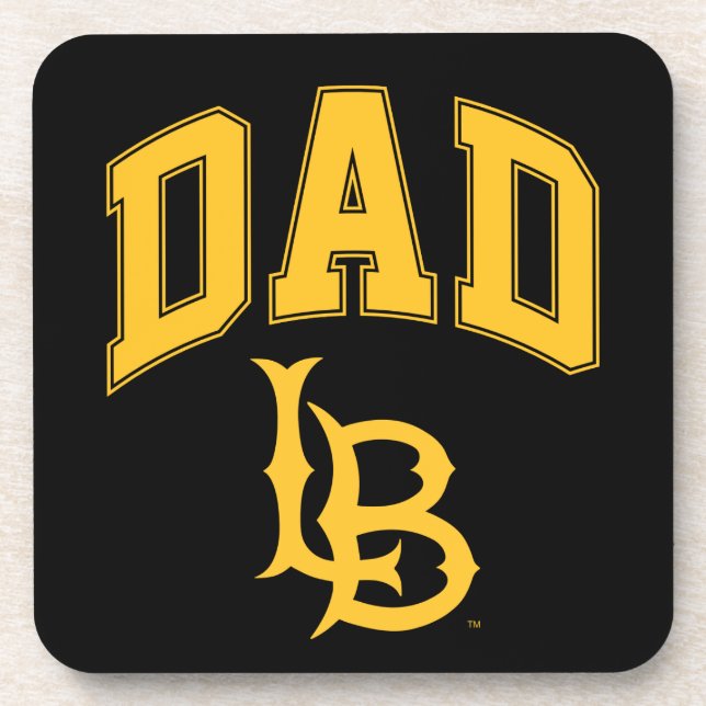 Long Beach State Dad Coaster (Front)
