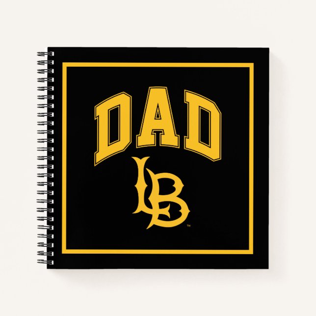Long Beach State Dad Notebook (Front)