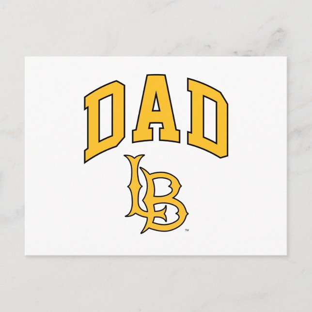 Long Beach State Dad Postcard (Front)