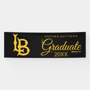Long Beach State Logo Graduation Banner