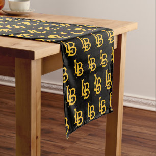 Long Beach State Logo Graduation Short Table Runner