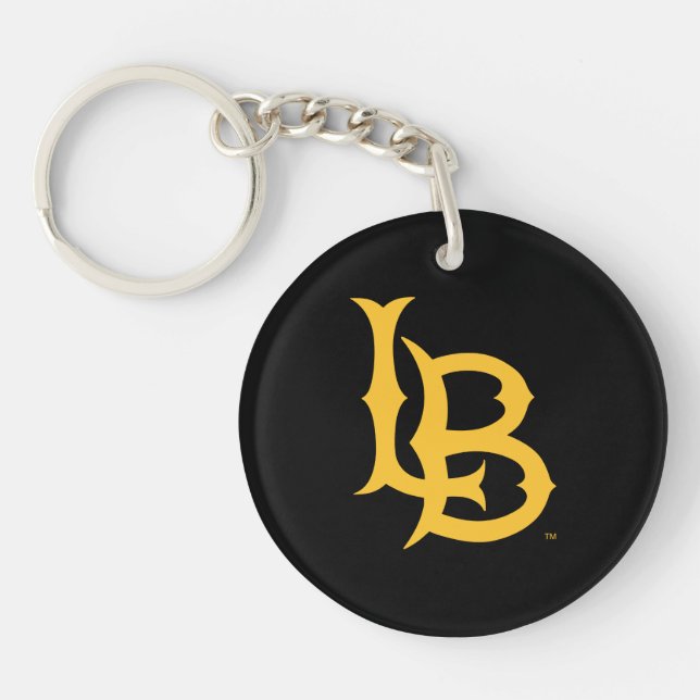 Long Beach State Logo Key Ring (Front)