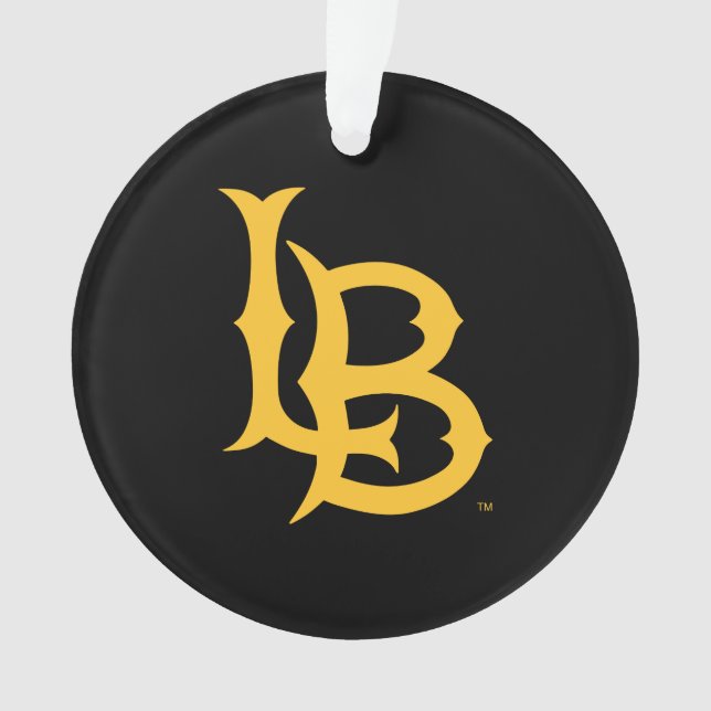 Long Beach State Logo Ornament (Front)