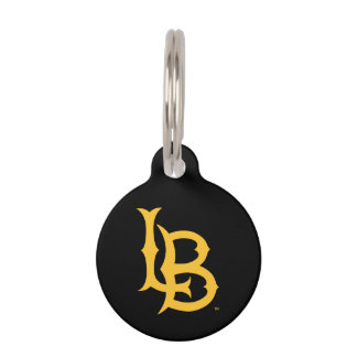Long Beach State Logo Pet Tag