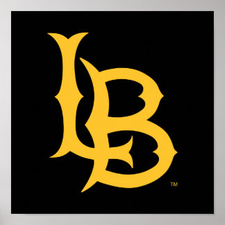 Long Beach State Logo Poster