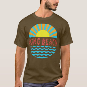 Long Beach Sun And Waves T-Shirt