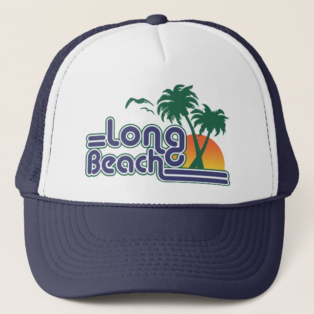 Long beach trucker hat (Front)