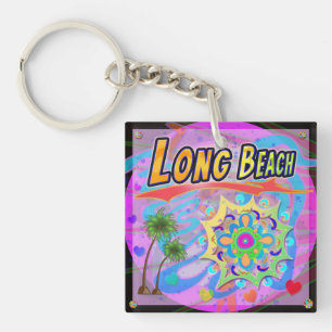 Long Beach True Progress Keychain