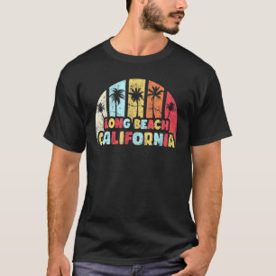Long Beach Vintage California Beach Retro Long Bea T-Shirt