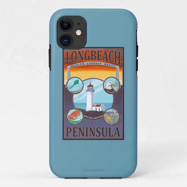 Long Beach, WashingtonTravel Case-Mate iPhone Case (Back)