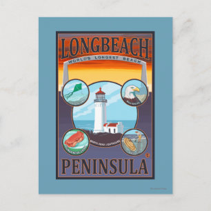 Long Beach, WashingtonTravel Postcard