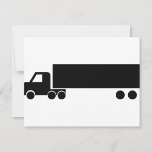 long black truck icon