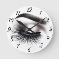Long Black Wispy Eyelashes Lash Extensions Beauty