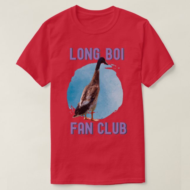 Long Boi York Fan Club T-Shirt (Design Front)