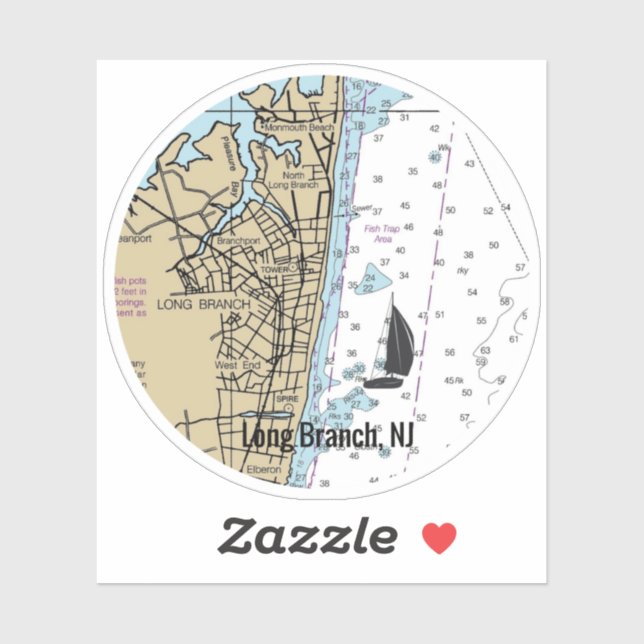 Long Branch New Jersey (Sheet)