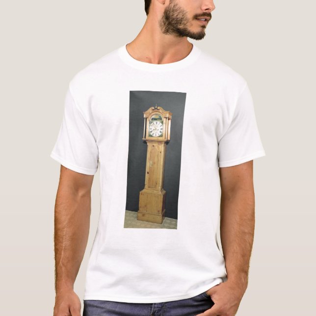 Long-case clock, with enamel painting T-Shirt (Front)