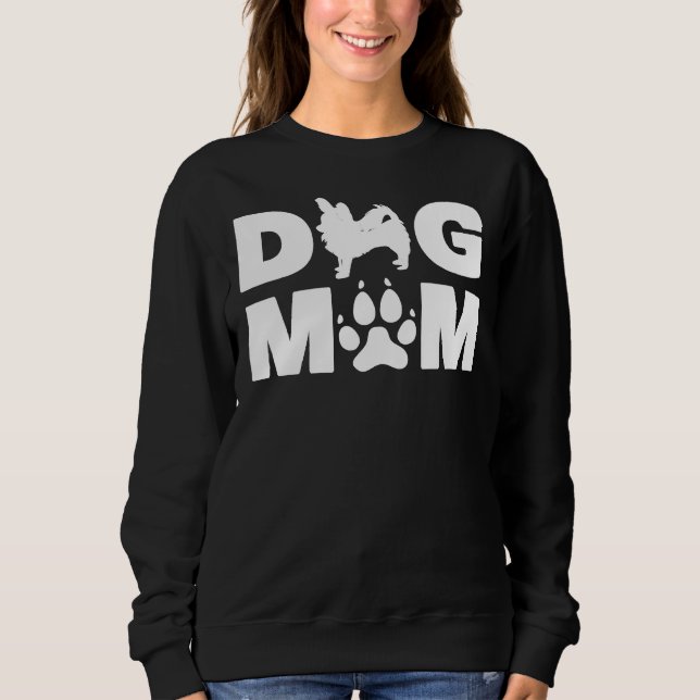 Long Coat Chihuahua For Dog Mum Sweatshirt (Front)