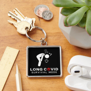 LONG COVID Survival Mode Key Ring