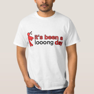 Long Day Official Red Logo - Unisex Tee