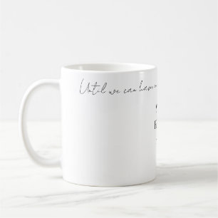 Long distance couple mug custom photo