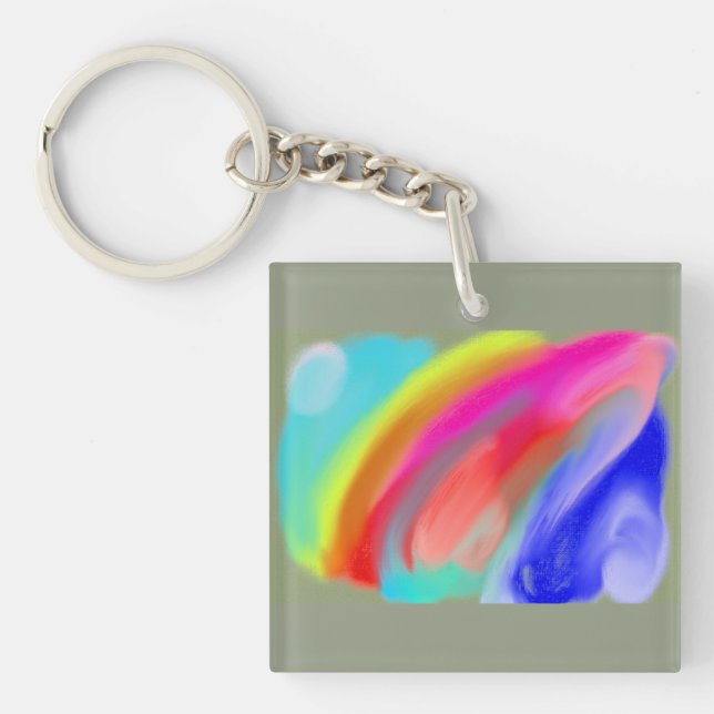 Long Distance Key Ring (Front)