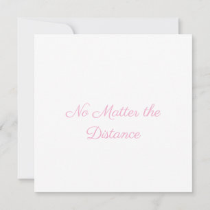 Long Distance Valentine's Day Card