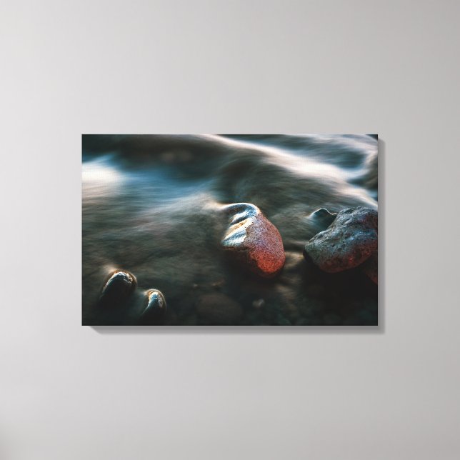 Long exposure sea  canvas print (Front)