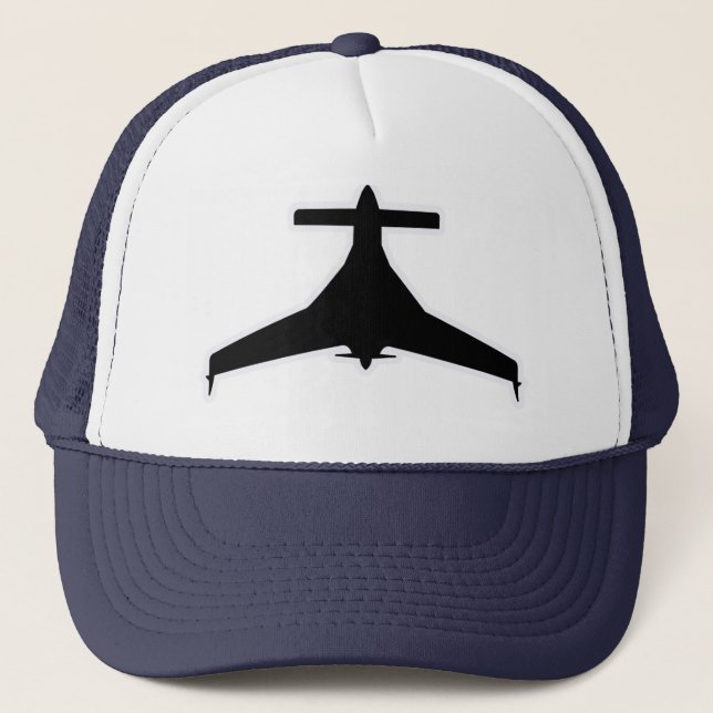 Long Ez Experimental Aeroplane Trucker Hat (Front)