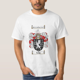 Long Family Crest - Long Coat of Arms T-Shirt