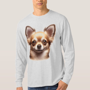 Long hair Chihuahua dog T-Shirt