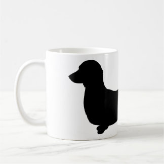 Long Hair Dachshund Ceramic Mug