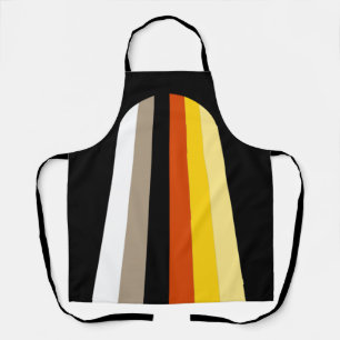 Long Hair Pride Flag Apron