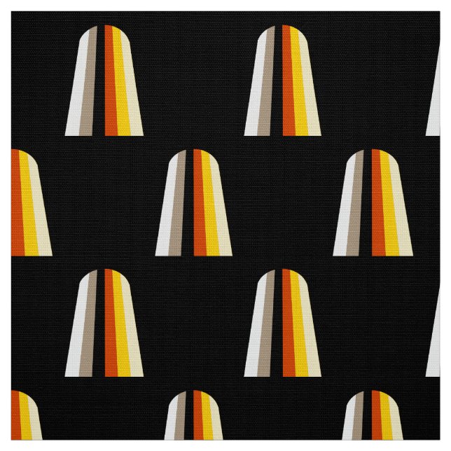 Long Hair Pride Flag Fabric (Swatch)