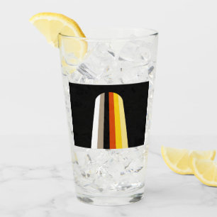 Long Hair Pride Flag Glass