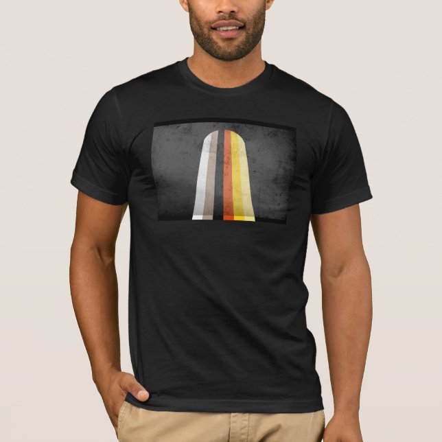 LONG HAIR PRIDE FLAG T-Shirt (Front)
