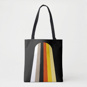 Long Hair Pride Flag Tote Bag