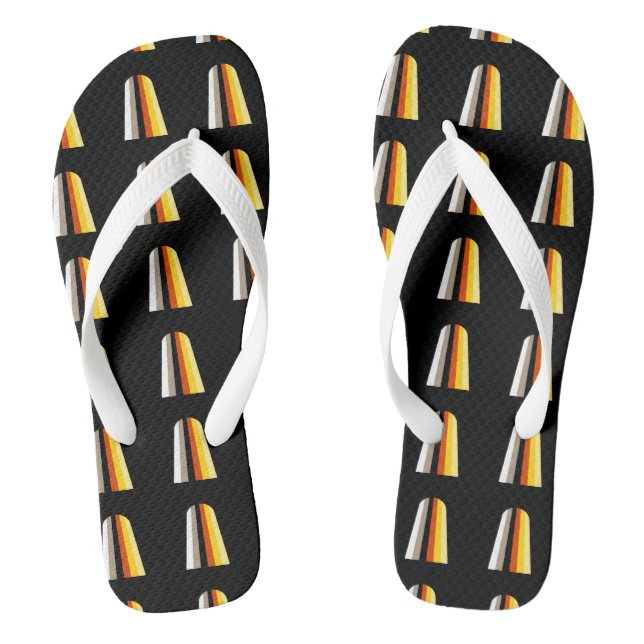 Long Hair Pride Jandals (Footbed)