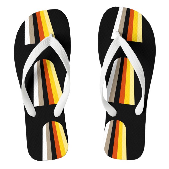 Long Hair Pride Jandals (Footbed)